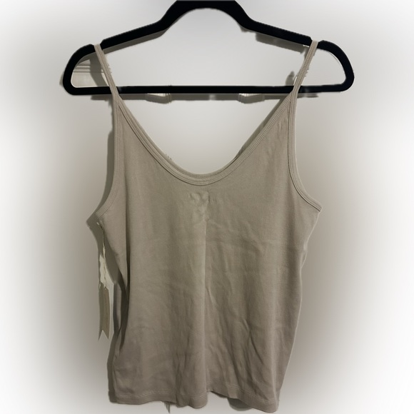 NWT Slim Fit Ribbed Tank Top | L - Picture 6 of 7